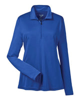 Team 365 TT31W Ladies' Zone Performance Quarter-Zip #color_SPORT ROYAL