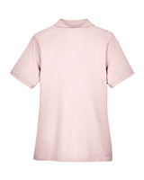 Harriton M265W Ladies' 5.6 oz. Easy Blend Polo #color_BLUSH