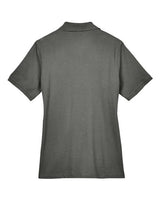 Harriton M265W Ladies' 5.6 oz. Easy Blend Polo #color_CHARCOAL