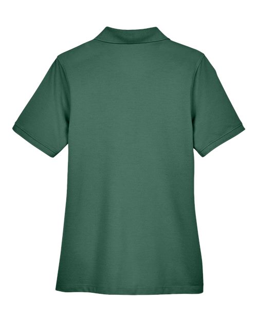 Harriton M265W Ladies' 5.6 oz. Easy Blend Polo #color_HUNTER
