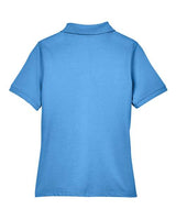 Harriton M265W Ladies' 5.6 oz. Easy Blend Polo #color_NAUTICAL BLUE