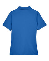 Harriton M265W Ladies' 5.6 oz. Easy Blend Polo #color_TRUE ROYAL