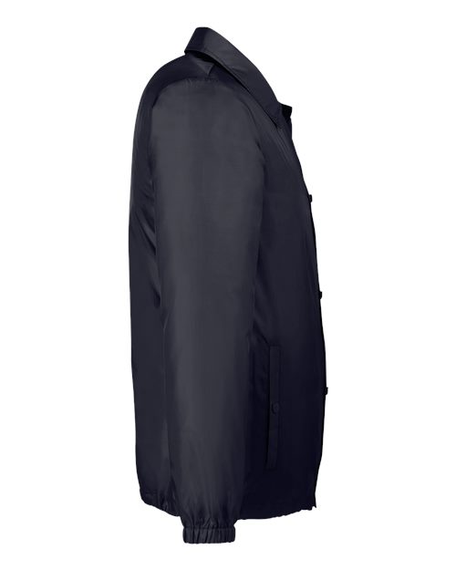 Team 365 TT75 Adult Zone Protect Coaches Jacket #color_BLACK