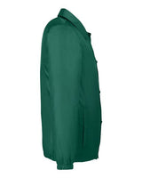 Team 365 TT75 Adult Zone Protect Coaches Jacket #color_SPORT FOREST