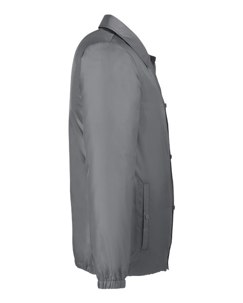 Team 365 TT75 Adult Zone Protect Coaches Jacket #color_SPORT GRAPHITE