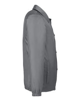 Team 365 TT75 Adult Zone Protect Coaches Jacket #color_SPORT GRAPHITE