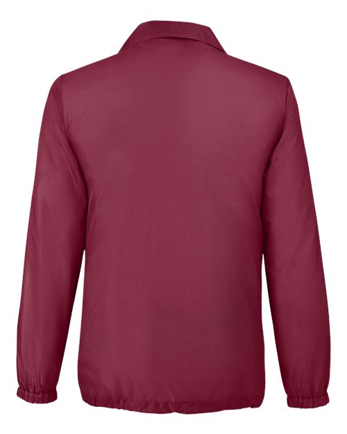 Team 365 TT75 Adult Zone Protect Coaches Jacket #color_SPORT MAROON