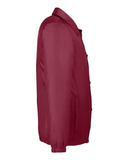 Team 365 TT75 Adult Zone Protect Coaches Jacket #color_SPORT MAROON