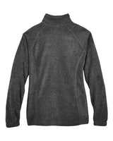 Harriton M990W Ladies' 8 oz. Full-Zip Fleece #color_CHARCOAL