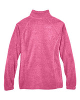 Harriton M990W Ladies' 8 oz. Full-Zip Fleece #color_CHARITY PINK