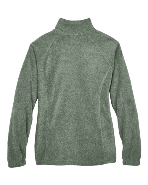 Harriton M990W Ladies' 8 oz. Full-Zip Fleece #color_DILL