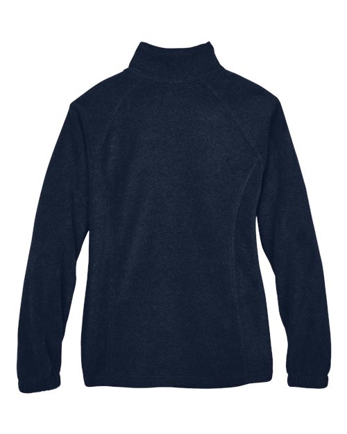 Harriton M990W Ladies' 8 oz. Full-Zip Fleece #color_NAVY