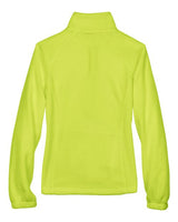 Harriton M990W Ladies' 8 oz. Full-Zip Fleece #color_SAFETY YELLOW