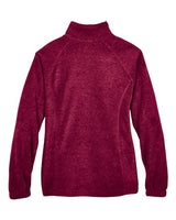 Harriton M990W Ladies' 8 oz. Full-Zip Fleece #color_WINE