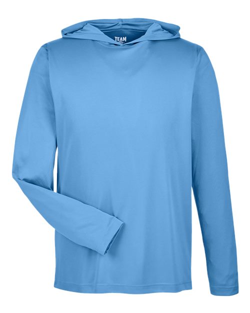 Team 365 TT41 Men's Zone Performance Hoodie #color_SPORT LIGHT BLUE