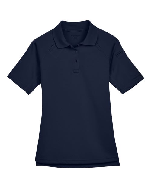 Harriton M211W Ladies' Advantage Snag Protection Plus Tactical Polo #color_DARK NAVY