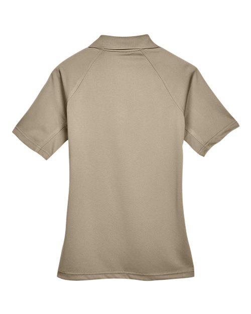 Harriton M211W Ladies' Advantage Snag Protection Plus Tactical Polo #color_DESERT KHAKI