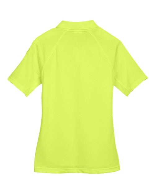 Harriton M211W Ladies' Advantage Snag Protection Plus Tactical Polo #color_SAFETY YELLOW