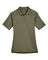 Harriton M211W Ladies' Advantage Snag Protection Plus Tactical Polo #color_TACTICAL GREEN