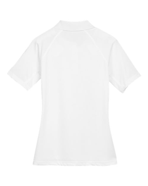 Harriton M211W Ladies' Advantage Snag Protection Plus Tactical Polo #color_WHITE