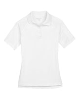 Harriton M211W Ladies' Advantage Snag Protection Plus Tactical Polo #color_WHITE