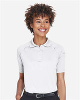 Harriton M211W Ladies' Advantage Snag Protection Plus Tactical Polo #color_WHITE