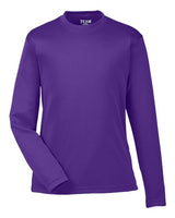 Team 365 TT11YL Youth Zone Performance Long-Sleeve T-Shirt #color_SPORT PURPLE