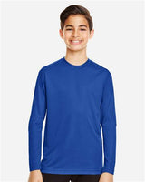 Team 365 TT11YL Youth Zone Performance Long-Sleeve T-Shirt #color_SPORT ROYAL