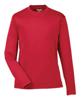 Team 365 TT11YL Youth Zone Performance Long-Sleeve T-Shirt #color_SPORT RED