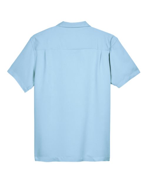 Harriton M570 Men's Bahama Cord Camp Shirt #color_CLOUD BLUE
