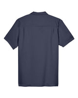 Harriton M570 Men's Bahama Cord Camp Shirt #color_NAVY