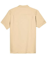 Harriton M570 Men's Bahama Cord Camp Shirt #color_SAND