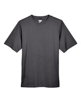 Team 365 TT11H Men's Sonic Heather Performance T-Shirt #color_DK GREY HEATHER
