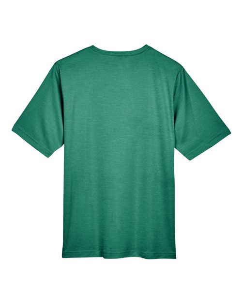 Team 365 TT11H Men's Sonic Heather Performance T-Shirt #color_SP FOREST HTHR