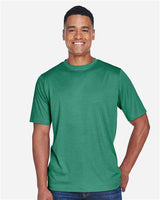 Team 365 TT11H Men's Sonic Heather Performance T-Shirt #color_SP FOREST HTHR
