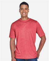 Team 365 TT11H Men's Sonic Heather Performance T-Shirt #color_SP RED HEATHER