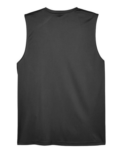 Team 365 TT11M Men's Zone Performance Muscle T-Shirt #color_BLACK