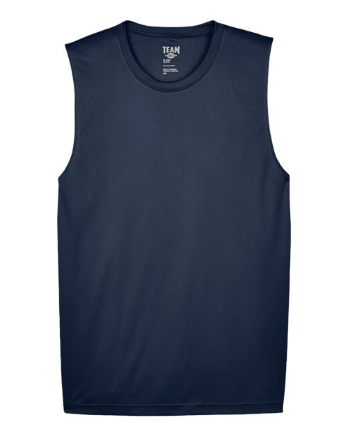 Team 365 TT11M Men's Zone Performance Muscle T-Shirt #color_SPORT DARK NAVY