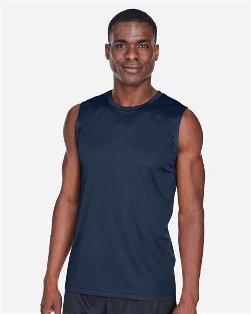 Team 365 TT11M Men's Zone Performance Muscle T-Shirt #color_SPORT DARK NAVY