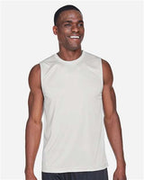 Team 365 TT11M Men's Zone Performance Muscle T-Shirt #color_SPORT SILVER