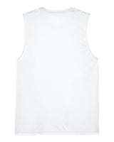 Team 365 TT11M Men's Zone Performance Muscle T-Shirt #color_WHITE