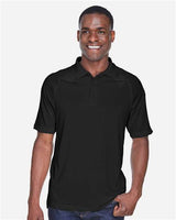 Harriton M211 Adult Tactical Performance Polo #color_BLACK