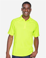 Harriton M211 Adult Tactical Performance Polo #color_SAFETY YELLOW