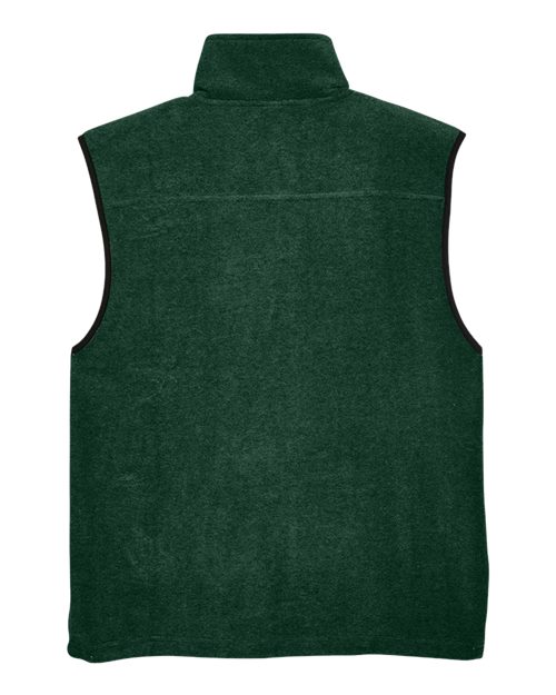 Harriton M985 Adult 8 oz. Fleece Vest #color_HUNTER