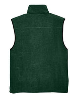 Harriton M985 Adult 8 oz. Fleece Vest #color_HUNTER