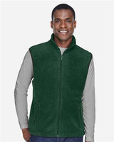 Harriton M985 Adult 8 oz. Fleece Vest #color_HUNTER