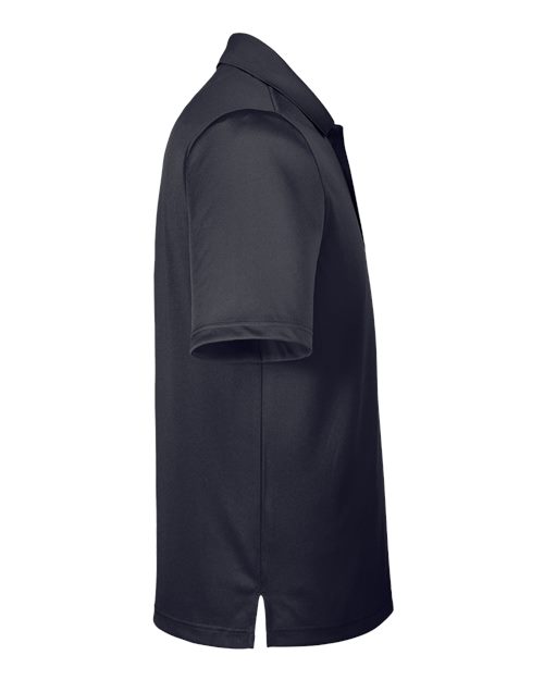 Harriton M348P Men's Advantage Snag Protection Plus IL Pocket Polo #color_BLACK