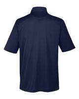 Harriton M348P Men's Advantage Snag Protection Plus IL Pocket Polo #color_DARK NAVY
