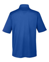 Harriton M348P Men's Advantage Snag Protection Plus IL Pocket Polo #color_TRUE ROYAL
