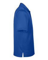 Harriton M348P Men's Advantage Snag Protection Plus IL Pocket Polo #color_TRUE ROYAL